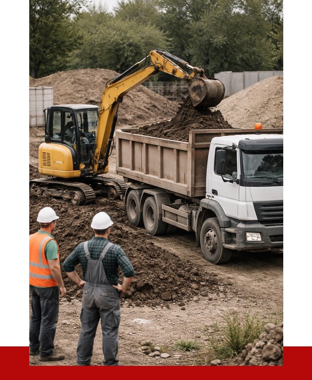 Вывоз грунта в Великом Устюге от 4581 р. самосвалом | ПРОНЕРУДВлс