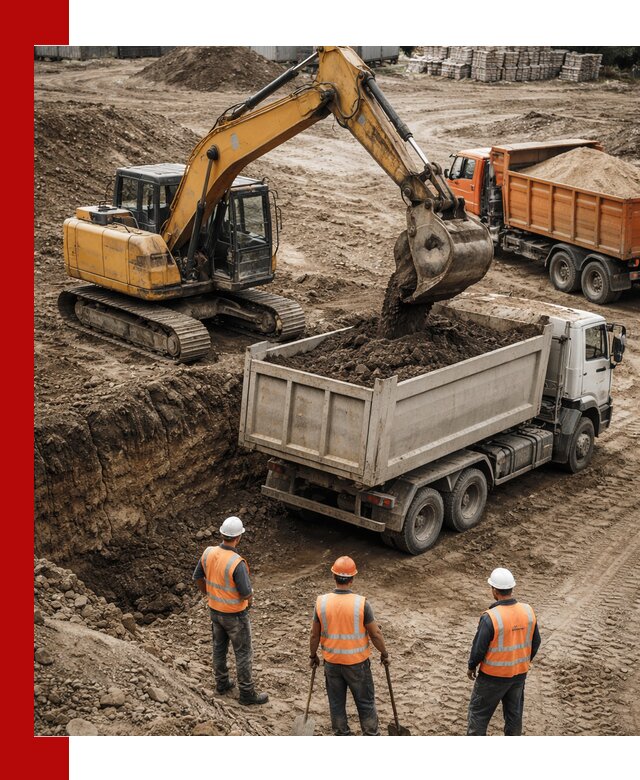 Разработка грунта для строительства и благоустройства в Великом Устюге