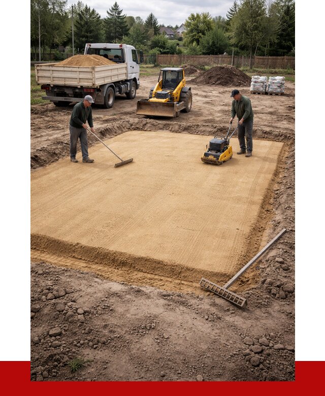 Устройство песчаной подушки в Великом Устюге от 4581 р. ПРОНЕРУДВлс